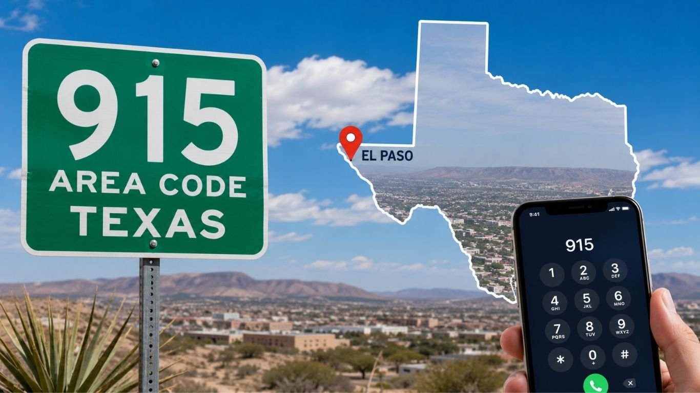 915 Area Code in Texas
