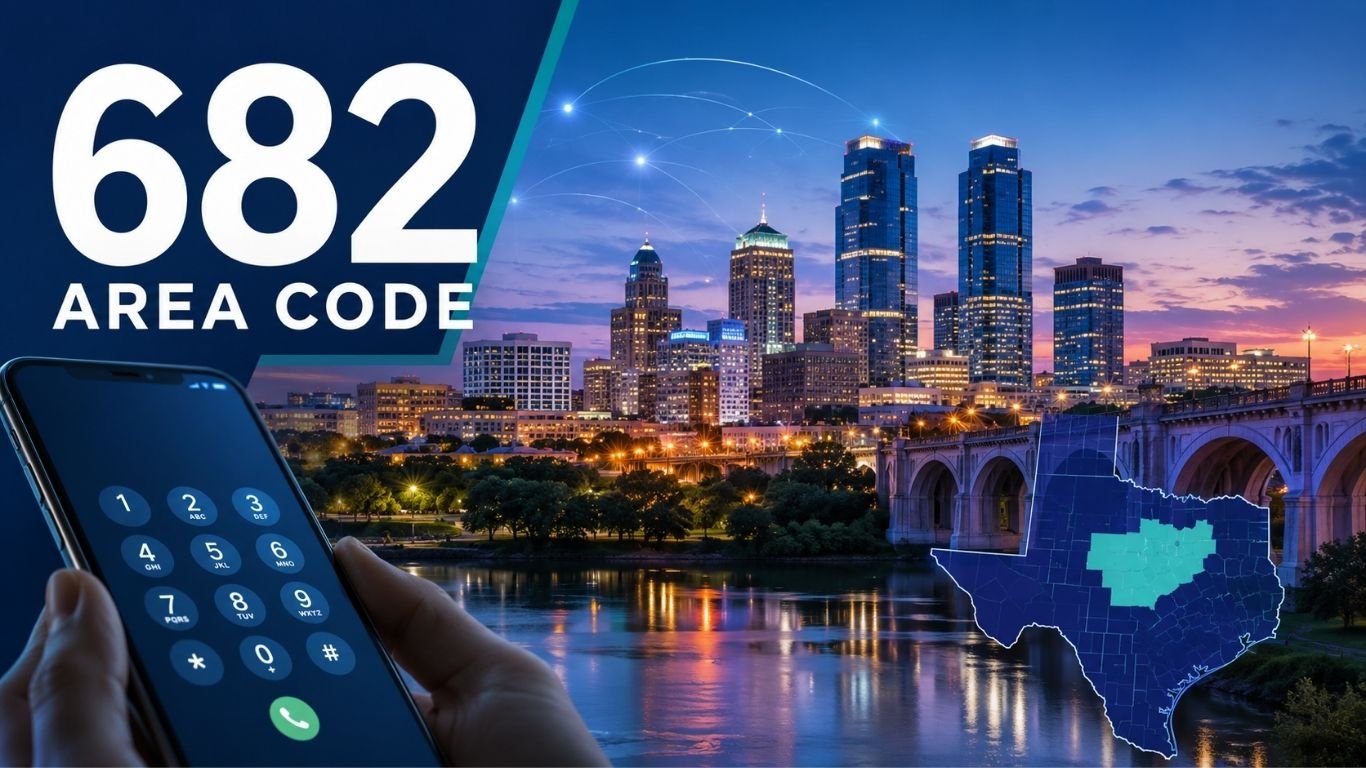 682 area code